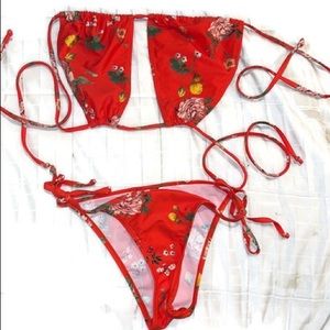 YAS Two Piece Bathing Suit
